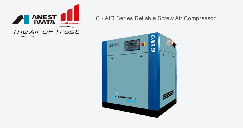 Iwata-C-AIR-Series-Reliable-Screw-Air-Compressor