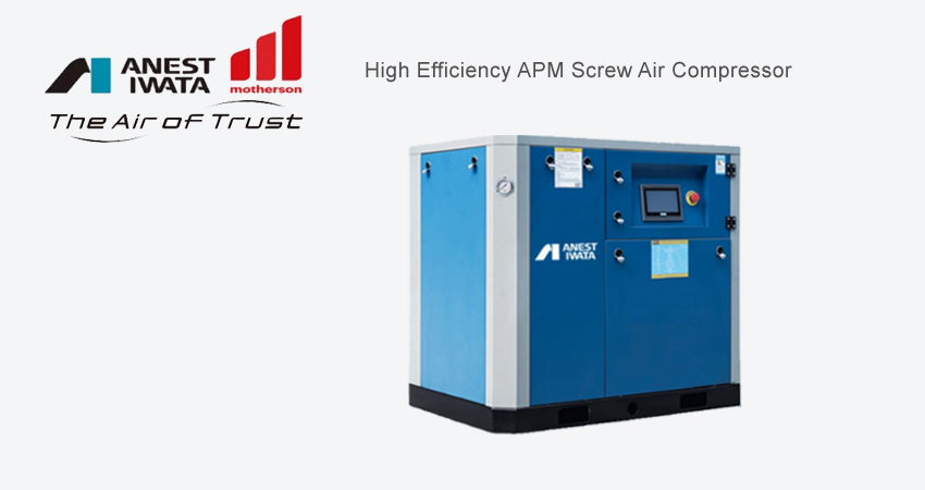 Iwata-High-Efficiency-APM-Screw-Air-Compressor