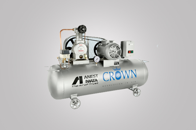 AIR-COOLED LUBRICATED RECIPROCATING AIR COMPRESSOR
